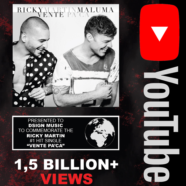 Youtube: Ricky Martin ft. Maluma - Vente Pa'Ca